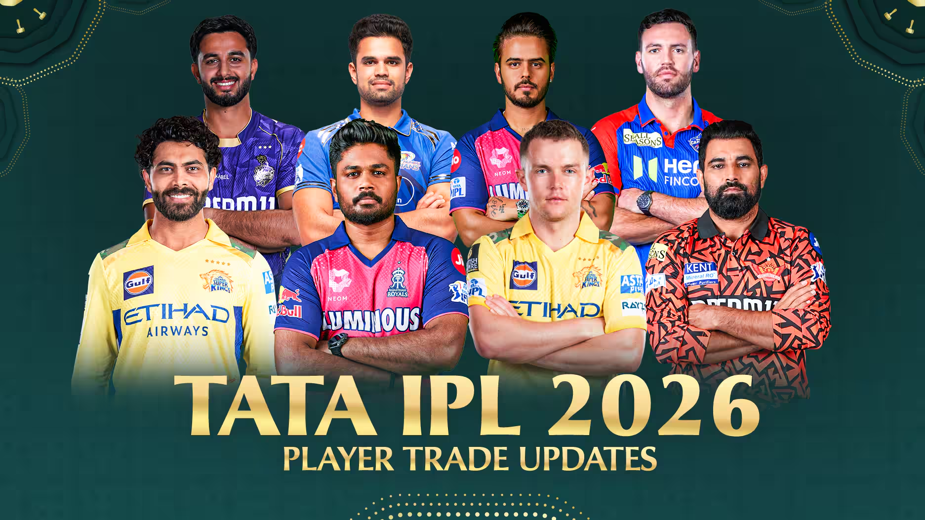 IPL 2026 all teams and captains - Bet on MoneyPlantExch